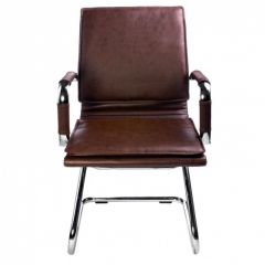 Кресло для посетителя Бюрократ CH-993-Low-V/Brown коричневый в Лесном - lesnoy.mebel24.online | фото 4