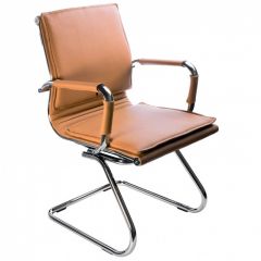 Кресло для посетителя Бюрократ CH-993-Low-V/Camel светло-коричневый в Лесном - lesnoy.mebel24.online | фото