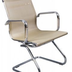 Кресло для посетителя Бюрократ CH-993-Low-V/gold золотистый в Лесном - lesnoy.mebel24.online | фото