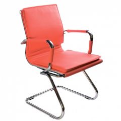 Кресло для посетителя Бюрократ CH-993-Low-V/Red красный в Лесном - lesnoy.mebel24.online | фото 1