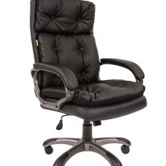 Кресло для руководителя  CHAIRMAN 442 (экокожа черная) в Лесном - lesnoy.mebel24.online | фото 2