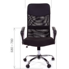 Кресло для руководителя CHAIRMAN 610 N (15-21 черный/сетка черный) в Лесном - lesnoy.mebel24.online | фото 4