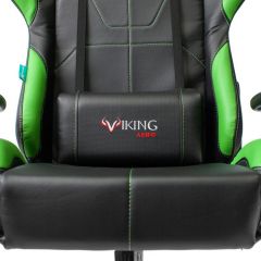 Кресло игровое Бюрократ VIKING 5 AERO LGREEN черный/салатовый в Лесном - lesnoy.mebel24.online | фото 7