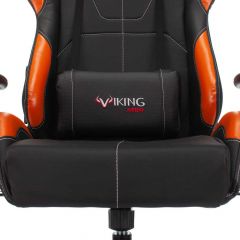 Кресло игровое Бюрократ VIKING 5 AERO ORANGE черный/оранжевый в Лесном - lesnoy.mebel24.online | фото 7