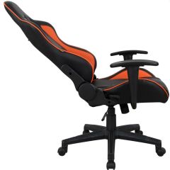Кресло компьютерное BRABIX "GT Racer GM-100" (черное/оранжевое) 531925 в Лесном - lesnoy.mebel24.online | фото 4