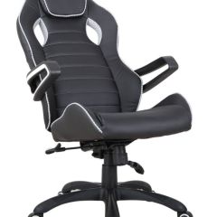 Кресло компьютерное BRABIX "Techno Pro GM-003" (черное/серое, вставки серые) 531814 в Лесном - lesnoy.mebel24.online | фото 3