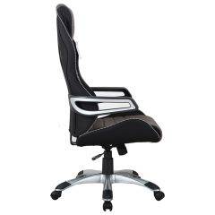 Кресло компьютерное BRABIX Techno GM-002 (ткань) черное/серое, вставки белые (531815) в Лесном - lesnoy.mebel24.online | фото 4