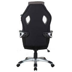 Кресло компьютерное BRABIX Techno GM-002 (ткань) черное/серое, вставки белые (531815) в Лесном - lesnoy.mebel24.online | фото 6