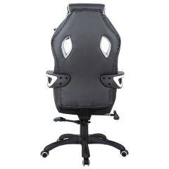 Кресло компьютерное BRABIX Techno Pro GM-003 (экокожа черное/серое, вставки серые) 531814 в Лесном - lesnoy.mebel24.online | фото 8