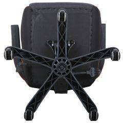 Кресло компьютерное BRABIX Techno Pro GM-003 (ткань черное/серое, вставки оранжевые) 531813 в Лесном - lesnoy.mebel24.online | фото 9