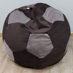 Кресло-мешок Мяч M (Vital Chocolate-Vital Java) в Лесном - lesnoy.mebel24.online | фото