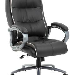 Кресло офисное BRABIX PREMIUM "Strong HD-009" (экокожа черная, ткань серая) 531945 в Лесном - lesnoy.mebel24.online | фото 1