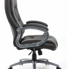 Кресло офисное BRABIX PREMIUM "Strong HD-009" (экокожа черная, ткань серая) 531945 в Лесном - lesnoy.mebel24.online | фото 3