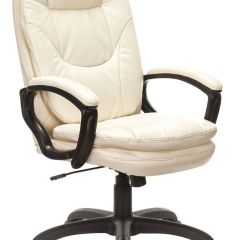Кресло офисное BRABIX PREMIUM "Trend EX-568", экокожа, бежевое, 532102 в Лесном - lesnoy.mebel24.online | фото