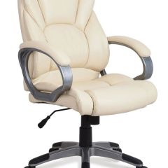Кресло офисное BRABIX "Eldorado EX-504", экокожа, бежевое, 531167 в Лесном - lesnoy.mebel24.online | фото