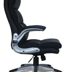Кресло офисное BRABIX "Fregat EX-510" (рециклированная кожа, черное) 530863 в Лесном - lesnoy.mebel24.online | фото 3