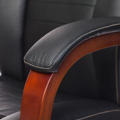 Кресло руководителя Бюрократ T-9923WALNUT/BLACK в Лесном - lesnoy.mebel24.online | фото 6