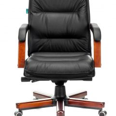 Кресло руководителя Бюрократ T-9927WALNUT-LOW/BL в Лесном - lesnoy.mebel24.online | фото 3
