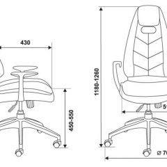 Кресло руководителя Бюрократ _ZEN/BLACK черный в Лесном - lesnoy.mebel24.online | фото 3