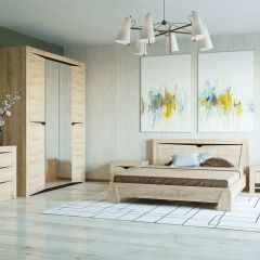 Кровать 1600 (С) с основанием НКМ Версаль-5 секция №3 в Лесном - lesnoy.mebel24.online | фото 2