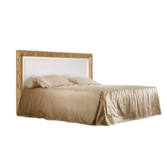 Кровать 2-х спальная (1,8 м) Тиффани штрих-лак/золото  с подъемным механизмом (ТФКР180-1[3]) в Лесном - lesnoy.mebel24.online | фото