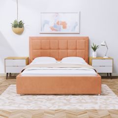 Кровать Адриана Люкс Решетка+ПМ (1200) *БЕЗ ДНА в Лесном - lesnoy.mebel24.online | фото
