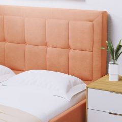 Кровать Адриана Люкс Решетка+ПМ+Дно (1200) в Лесном - lesnoy.mebel24.online | фото 2