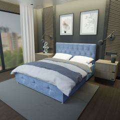 Кровать Афины Решетка+ПМ+Дно (1200) в Лесном - lesnoy.mebel24.online | фото