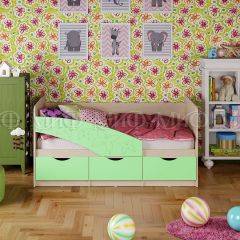 Кровать Бабочки (Салатовый матовый) 1600 в Лесном - lesnoy.mebel24.online | фото
