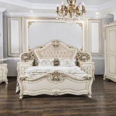 Кровать 1800 Джоконда (крем) в Лесном - lesnoy.mebel24.online | фото 6