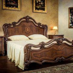 Кровать двуспальная Илона (1600) караваджо в Лесном - lesnoy.mebel24.online | фото 1