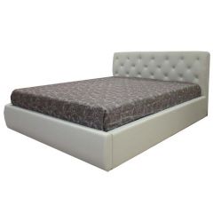 Кровать Флоренция 1400 (серия Норма) +основание +ПМ +дно ЛДСП в Лесном - lesnoy.mebel24.online | фото 2