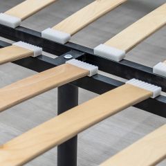 Кровать двойная Оливия 160 + ортопед. основание в Лесном - lesnoy.mebel24.online | фото 14