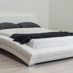 Кровать двойная Оливия 160 + ортопед. основание в Лесном - lesnoy.mebel24.online | фото 2