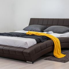 Кровать двойная Оливия 160 + ортопед. основание в Лесном - lesnoy.mebel24.online | фото