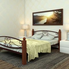 Кровать Каролина Lux plus 1900 (МилСон) в Лесном - lesnoy.mebel24.online | фото