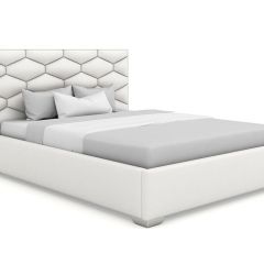 Кровать Коралл интерьерная +основание (90х200) в Лесном - lesnoy.mebel24.online | фото 2