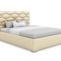 Кровать Коралл интерьерная +основание (90х200) в Лесном - lesnoy.mebel24.online | фото 4