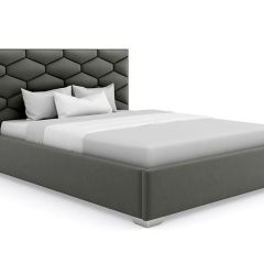 Кровать Коралл интерьерная +основание (90х200) в Лесном - lesnoy.mebel24.online | фото 9