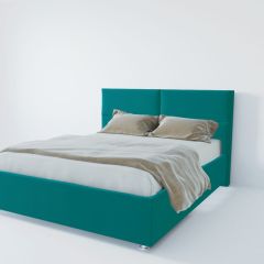 Кровать Корсика с ПМ 1800 (велюр бирюзовый) в Лесном - lesnoy.mebel24.online | фото 2