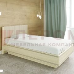 Кровать КР-1011 с мягким изголовьем в Лесном - lesnoy.mebel24.online | фото 1