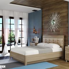 Кровать КР-1072 с мягким изголовьем в Лесном - lesnoy.mebel24.online | фото
