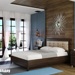 Кровать КР-1072 с мягким изголовьем в Лесном - lesnoy.mebel24.online | фото 3