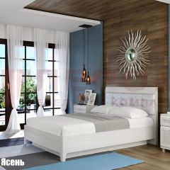 Кровать КР-1072 с мягким изголовьем в Лесном - lesnoy.mebel24.online | фото 4