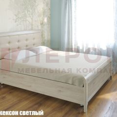Кровать КР-2033 с мягким изголовьем в Лесном - lesnoy.mebel24.online | фото