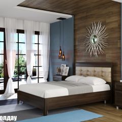 Кровать КР-2072 с мягким изголовьем в Лесном - lesnoy.mebel24.online | фото 3