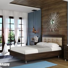 Кровать КР-2852 с мягким изголовьем в Лесном - lesnoy.mebel24.online | фото 4