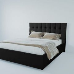 Кровать Венеция без основания 2000 (экокожа кольт ч) в Лесном - lesnoy.mebel24.online | фото