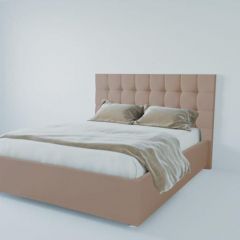 Кровать Венеция без основания 1800 (велюр серый) в Лесном - lesnoy.mebel24.online | фото
