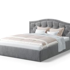 Кровать Стелла 1600*2000 NEO 25 (серый) в Лесном - lesnoy.mebel24.online | фото